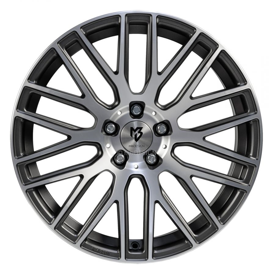 mbDESIGN<br>KV4 - Mattgrau poliert (20x9)